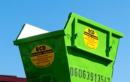 Ein Container vom BCD Containerdienst